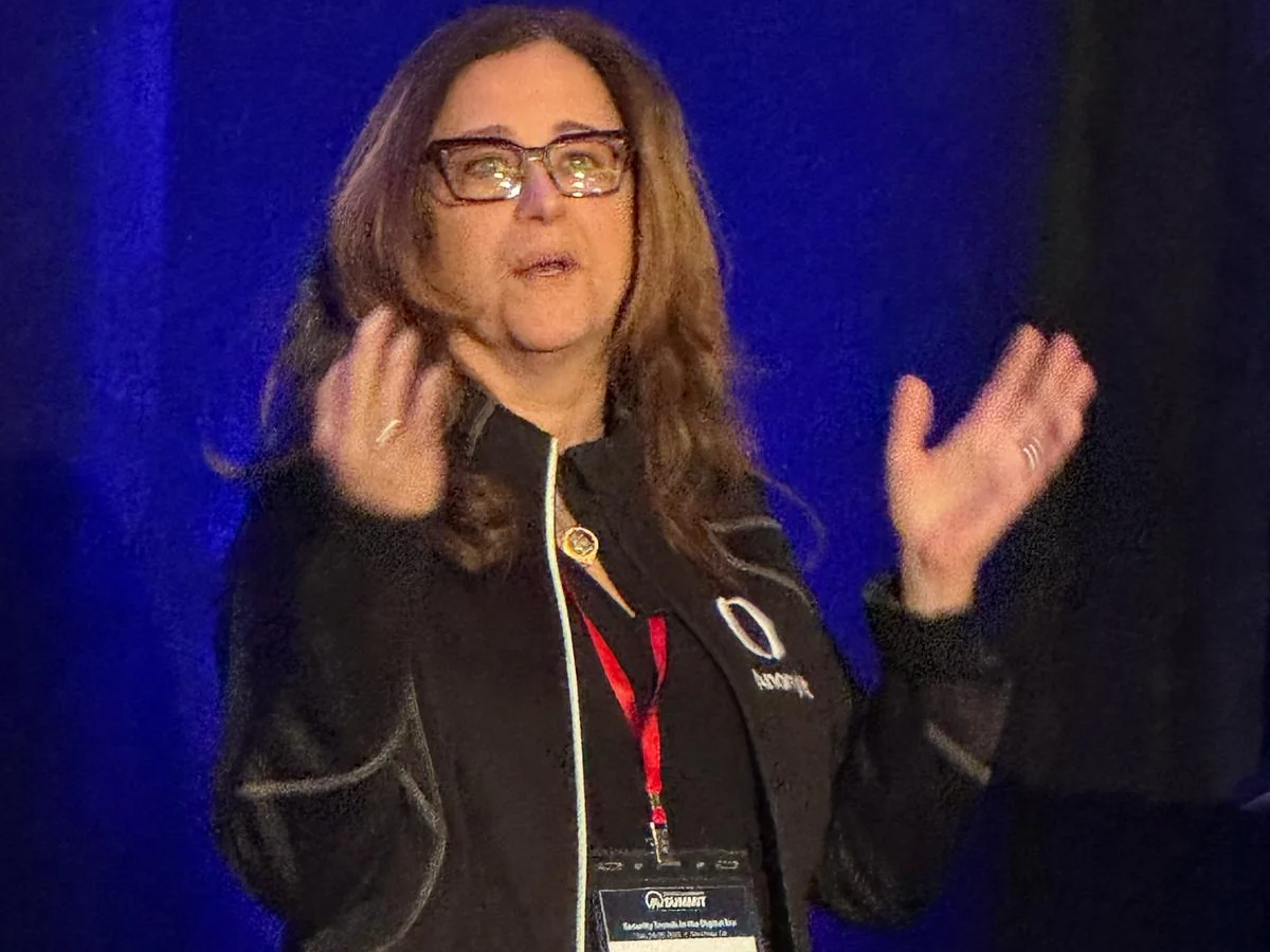 Frances Zelazny speaking